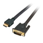 M-Cab 7300088 video cable adapter 2 m HDMI Type A (Standard) DVI-D Black