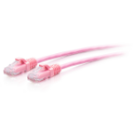 C2G C2G30195 networking cable Pink 11.8" (0.3 m) Cat6a U/UTP (UTP)