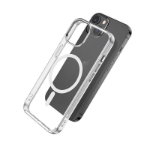 eSTUFF Magnetic Hybrid Clear Case for iPhone 13 Mini mobile phone case 13.7 cm (5.4") Cover Transparent