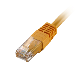 Cablenet CNL 50PK 5M C6 Yw UTP PVC 24AWG FMB networking cable Yellow Cat6 U/UTP (UTP)