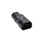 Microconnect PEA1415 cable gender changer C14 C15 Black
