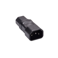 Image of Microconnect PEA1415 cable gender changer C14 C15 Black