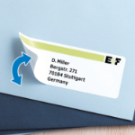 HERMA Repositionable address labels A4 99.1x42.3 mm white Movables paper matt 300 pcs.