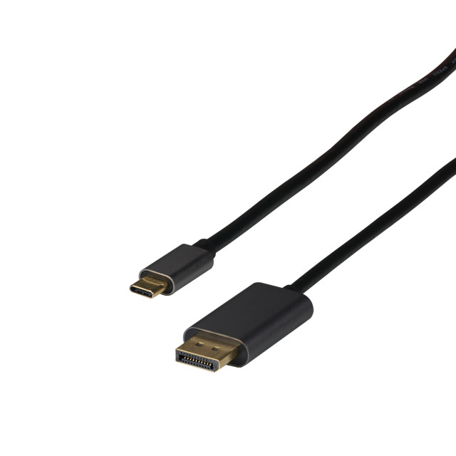 EFB Elektronik EBUSBC-DP12K.2 video cable adapter 2 m USB Type-C DisplayPort Black