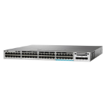 Cisco Catalyst WS-C3850-48U-S Managed L3 Gigabit Ethernet (10/100/1000) Power over Ethernet (PoE) 1U Gray