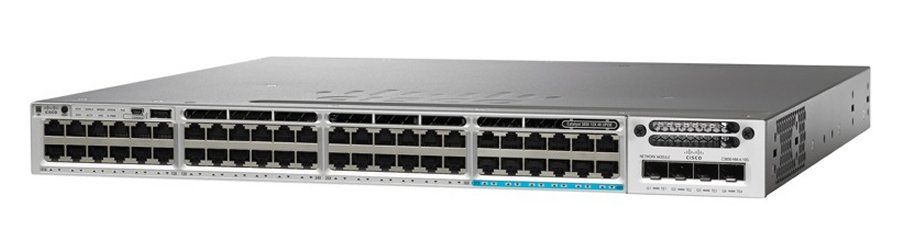 Cisco EDU-C3850-48U-S 48-Port Gigabit 1U Network Switch