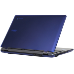 iPearl MCOVERAC730LBLU laptop case 11.6" Hardshell case Blue, Translucent