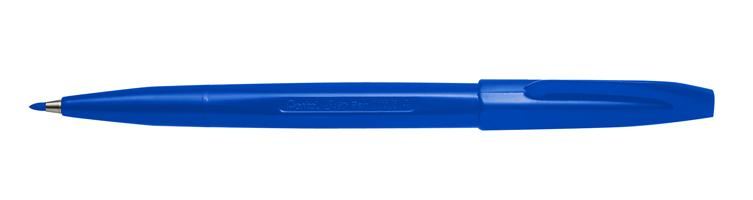 Image of Pentel Sign Pen fineliner Blue Fine 12 pc(s)