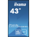 iiyama LH4370UHB-B1 Signage Display Digital signage flat panel 108 cm (42.5") VA 700 cd/m² 4K Ultra HD Black Built-in processor Android 9.0 24/7