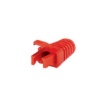 FDL RJ45 CABLE BOOT WITH LATCH PROTECTOR - RED