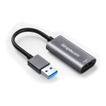 Simplecom DA306 video cable adapter 0.08 m USB Type-A HDMI Grey