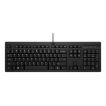 HP Teclado HP 125 (AY2Y7AA#ABM). Conectividad Plug and Play - Color Negro.