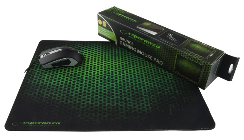 ESP eranza EA146G Black,Green Gaming mouse pad