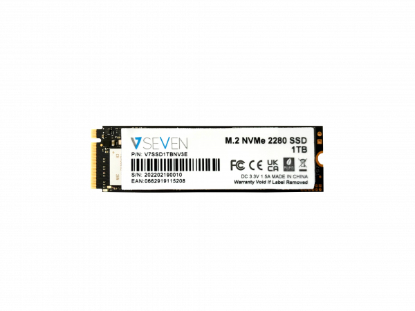 Image of V7 V7SSD1TBNV3E internal solid state drive M.2 1 TB Serial ATA III...