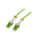 Synergy 21 S215495 fibre optic cable 1 m 2x LC OM5 Green