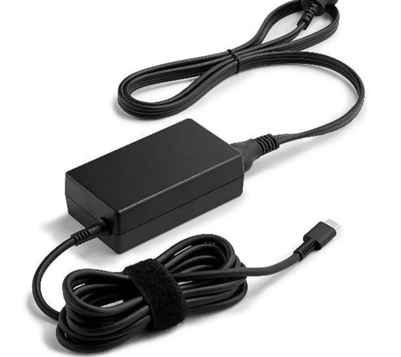 Poly USB-C 65W Power Adapter and Power Cord Kit power adapter/inverter Indoor Black