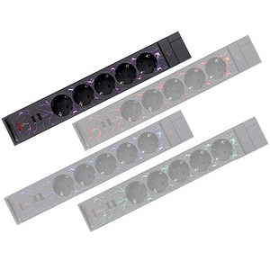 Image of REV 0012528512 power extension 1.4 m Indoor Black