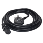 Mercury 114.011UK power cable Black 5 m Power plug type G IEC C13
