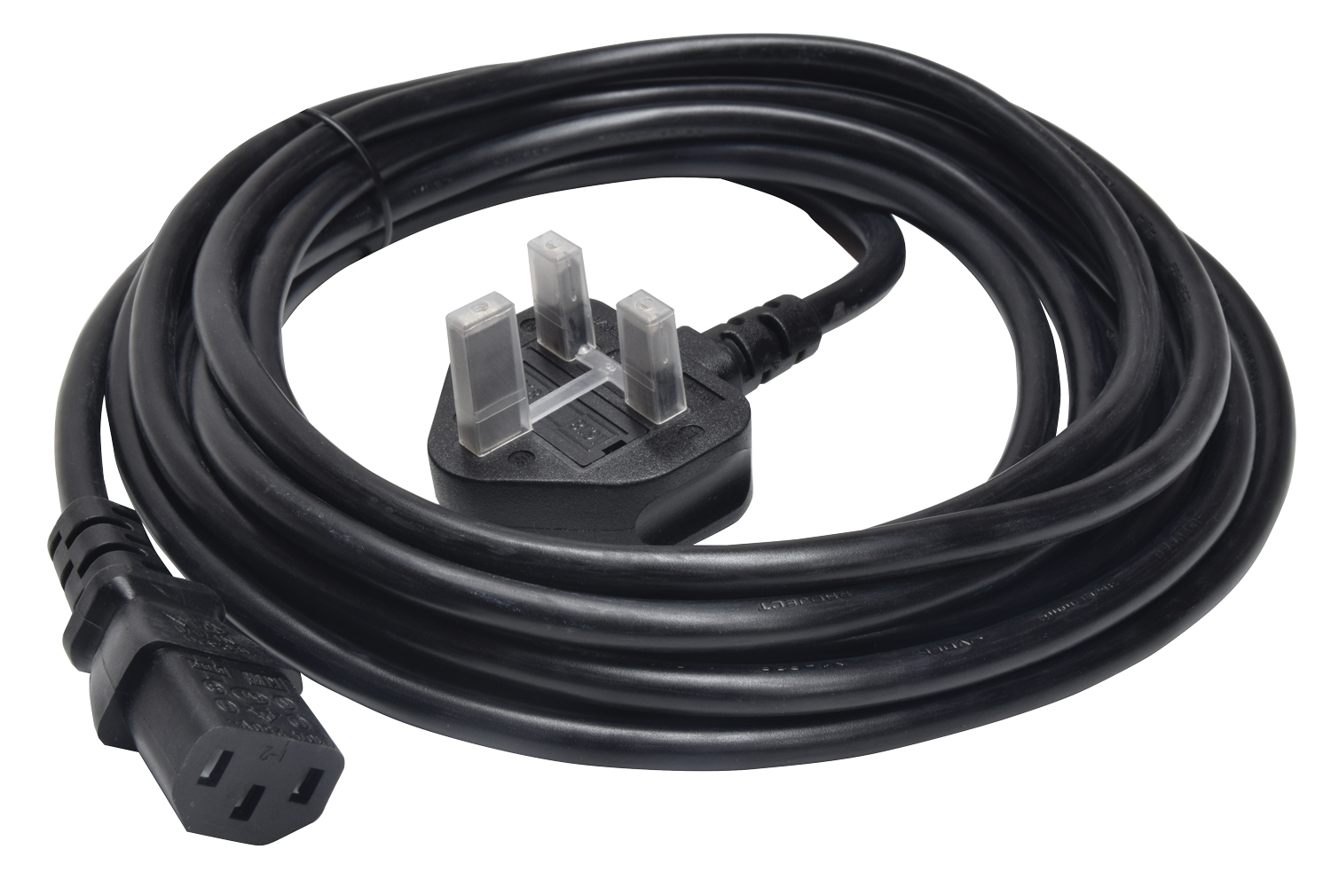 Mercury 114.011UK power cable Black 5 m Power plug type G IEC C13