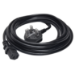 Mercury 114.011UK power cable Black 5 m Power plug type G IEC C13