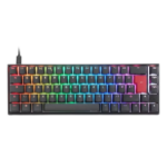 Ducky Mecha Pro SF Mechanical Cherry MX Silent Red USB RGB Wired Gaming Keyboard Black
