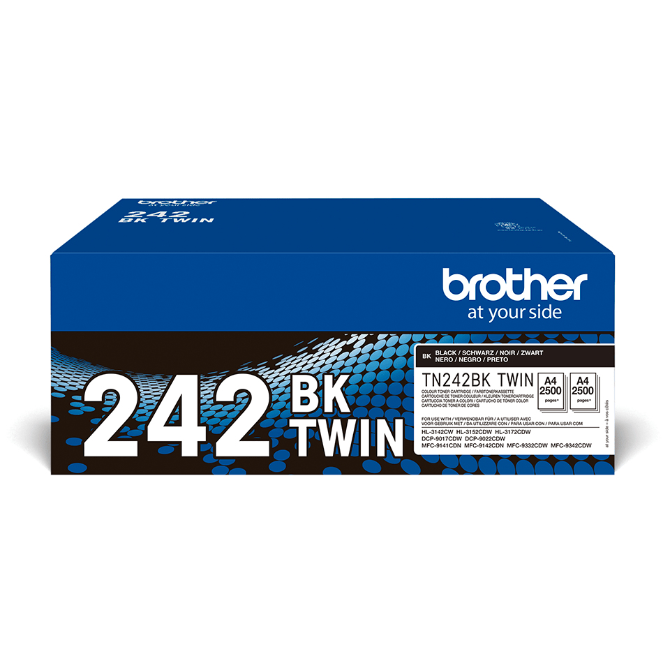 Image of Brother TN-242BKTWIN Toner-kit black twin pack, 2x2.5K pages...