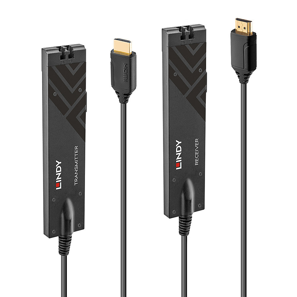 Image of Lindy 300m HDMI 18G Fiber Optic extender