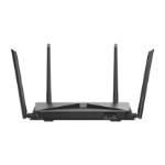 D-Link EXO AC2600 MU-MIMO wireless router Gigabit Ethernet Dual-band (2.4 GHz / 5 GHz) 4G Black