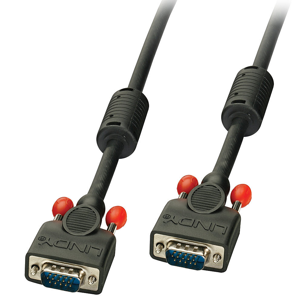 Lindy 36379 VGA-kabel 20 m VGA (D-Sub) Svart