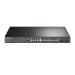 TP-Link JetStream 24-Port Gigabit and 4-Port 10GE SFP+ L2+ Managed Switch with 24-Port PoE+