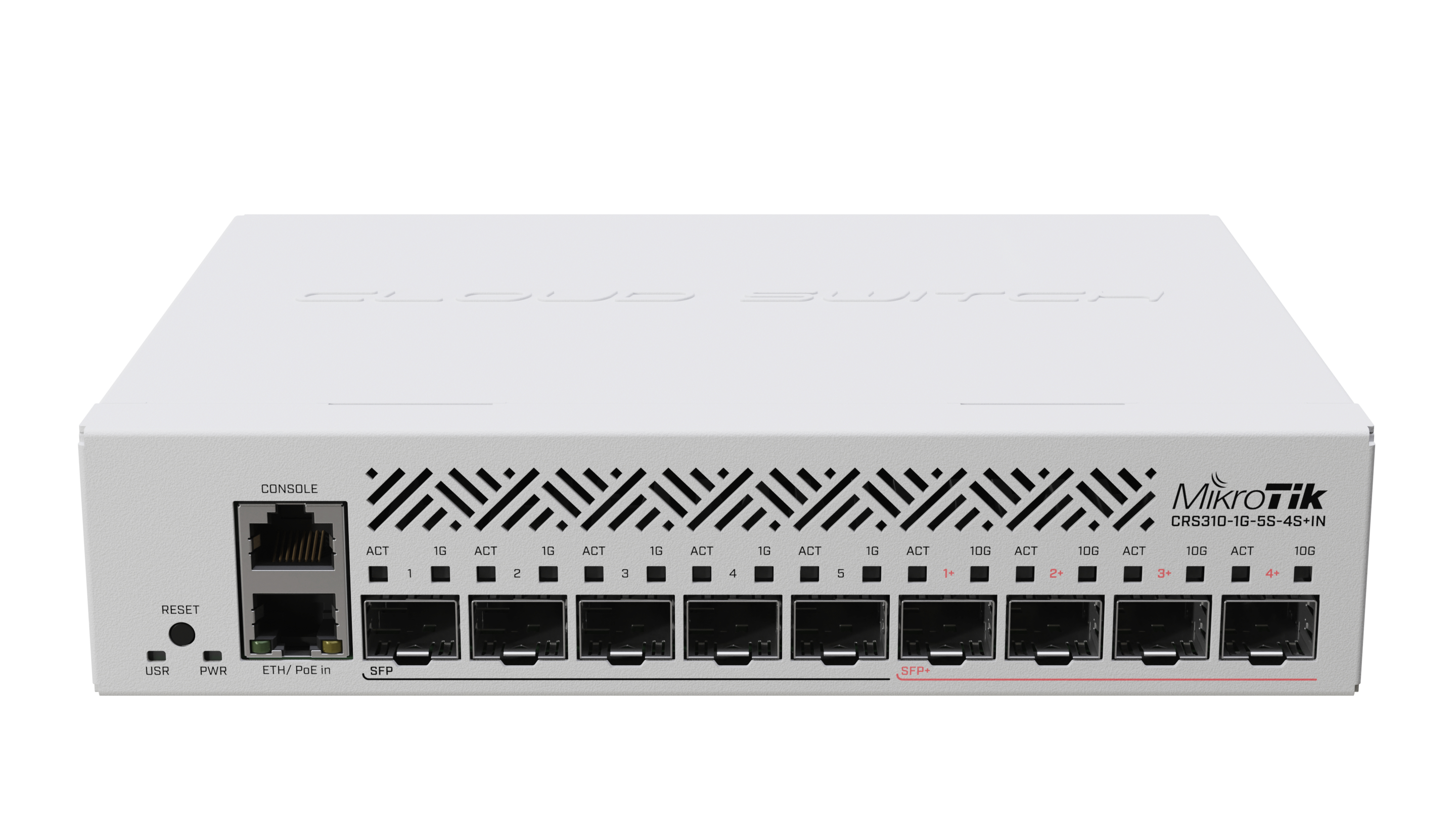 Image of Mikrotik CRS310-1G-5S-4S+IN network switch Managed L3 Power over...
