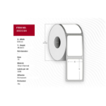 Capture 30001584 printer label White