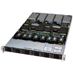 Supermicro SYS-122C-TN server barebone Intel SoC LGA 4710 Rack (1U) Zilver