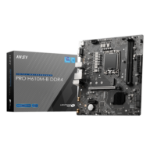 MSI MB PRO H610M-B DDR4 Intel H610 LGA 1700 micro ATX
