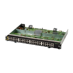 HPE Aruba Networking CX 6400 48-port 1GbE Class 4 PoE v2 Module