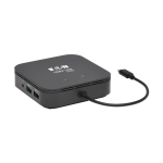 Tripp Lite MTB3-DOCK-04 laptop dock/port replicator Wired Thunderbolt 3 Black