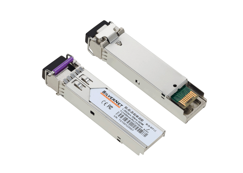 SilverNet 1.25G SM SFP 1490NM TX FP 10KM