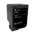 Lexmark 84C0H10 Toner-kit black, 25K pages for Lexmark CX 725