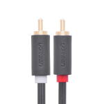 Ugreen EU Product - Audio Cable 2RCA (Male) to 2RCA (Male)  3m - Gray