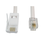 Cables Direct RJ11/BT 8m White