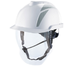 MSA V-Gard 950 Electrician Helmet White Set White / Grey