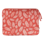 MW MW-410171 laptoptas 35,6 cm (14") Opbergmap/sleeve Rood, Wit