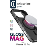 Cellularline 8018080482854 mobile phone case 16 cm (6.3") Cover Black