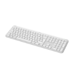 Logitech 920-012454 keyboard Office RF Wireless + Bluetooth AZERTY French White
