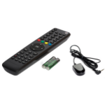 Exterity AVPLY-RCK remote control IR Wireless Media player, TV Press buttons