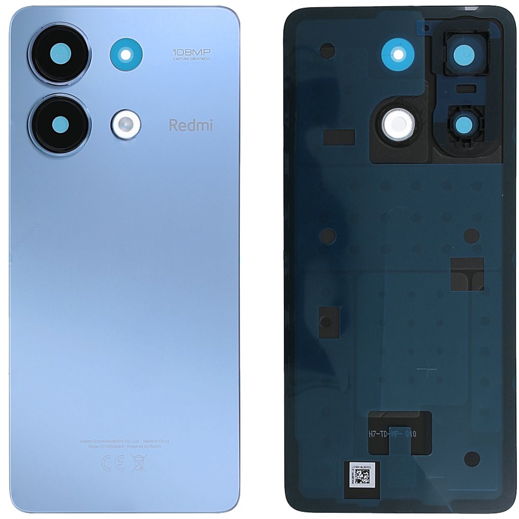 EU Product - Redmi Note 13 NFC Back Cover - Blue thumbnail