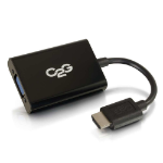 C2G 41351 video cable adapter 8" (0.203 m) HDMI VGA (D-Sub) Black