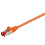 Goobay CAT 6 Patch Cable S/FTP (PiMF), orange, 0.5m