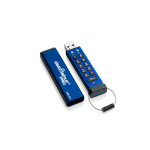 iStorage datAshur Pro USB-sticka 4 GB USB Type-A 3.2 Gen 1 (3.1 Gen 1) Blå