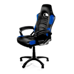 Arozzi Black & Blue Enzo Adjustable Ergonomic Motorsports Inspired Desk Chair